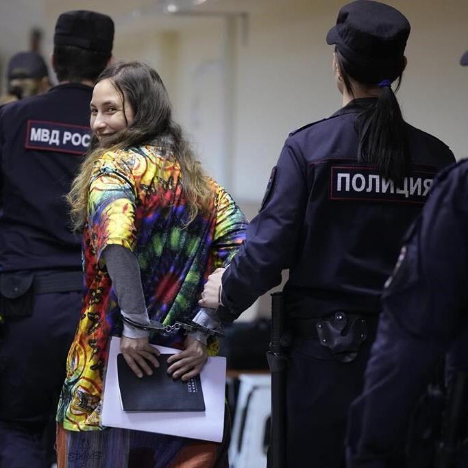Russian artist who protested Ukraine war gets 7 years in prison in latest crackdown on free speech